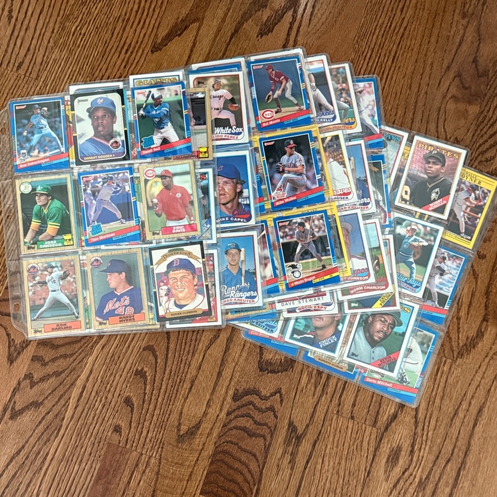Assorted Baseball Trading Cards Collection